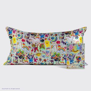 Lisa Frank x Kitsch Satin Pillowcase in The Fantastic World of Lisa Frank 2 Pack - King