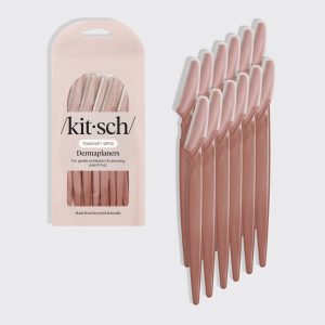 Recycled Plastic Dermaplaners 12pc Set - Terracotta