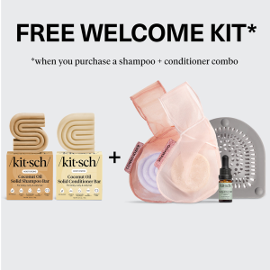 Winter Welcome Kit Coconut Oil Shampoo & Conditioner Bar Combo for Dry Damaged Hair